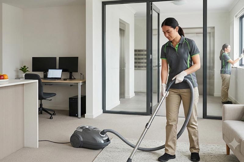 General cleaning Sydney — office glass partition cleaned