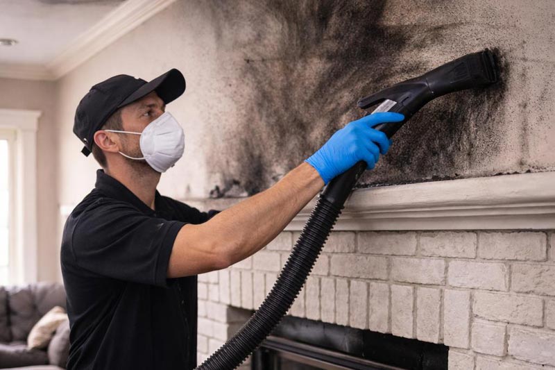 Insurance cleaning Sydney — water-damaged flooring cleaned and dried