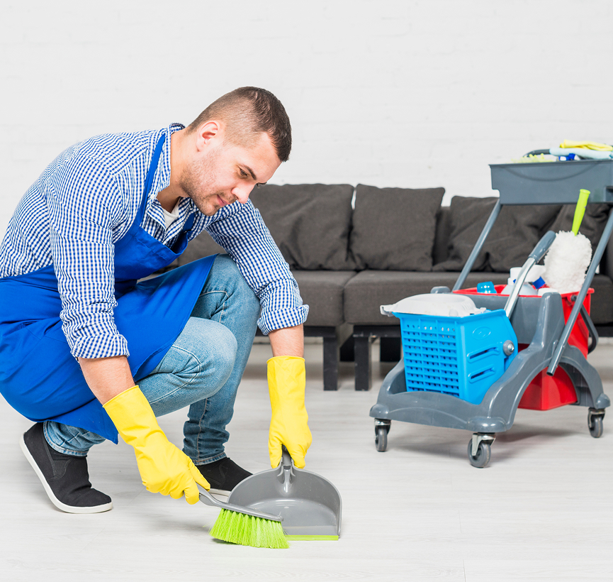 Perfect Cleantastic Services cleaner working in a Sydney home