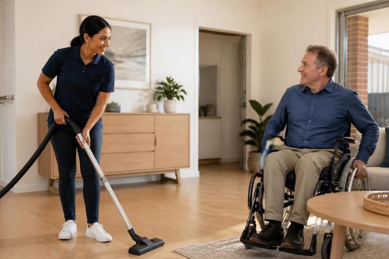 NDIS cleaning Sydney — considerate in-home support