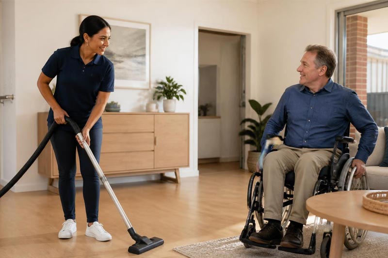 NDIS cleaning Sydney — considerate in-home support